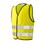 Refleksvest velcroluk XXS