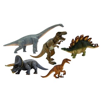 Dinosaurer 5 stk.