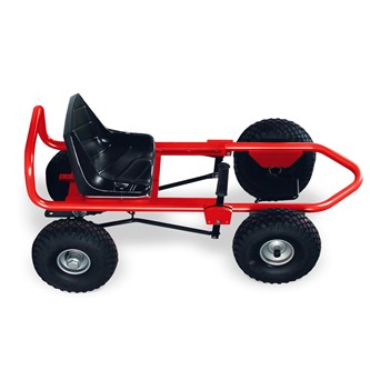 AluCAR gokart rød