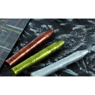 Vokskridt metallic