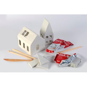 DAS modellervoks 1 kg hvid