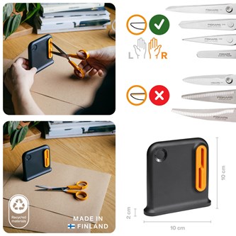 FISKARS Clip-Sharp saksesliber