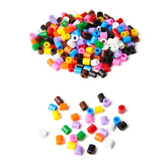 Rørperler Midi grundfarver 20.000 stk.