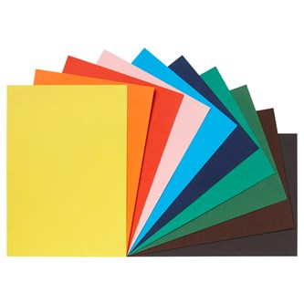 Dekorationskarton A3 10 farver