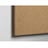 Opslagstavle kork uden ramme 150x120 cm