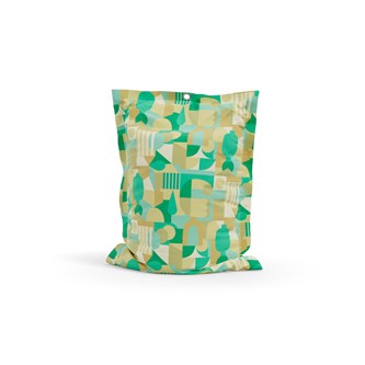 Sækkestol Mini 70x100 cm i bomuldsstof