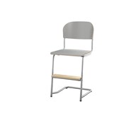 Matte FSC stol sh 45-63 stort sæde