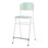 Matte FSC stol sh 65 cm lille sæde hvidt stel