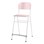 Matte FSC stol sh 65 cm lille sæde hvidt stel