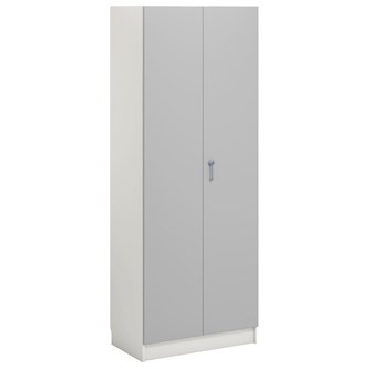 Norden FSC materialeskab 5 hylder B80xD47xH210 hvid