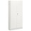 Norden FSC materialeskab 2 laminatlåger B100xD32xH210 cm hvid