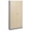 Norden FSC materialeskab 2 laminatlåger B100xD32xH210 cm lysegrå