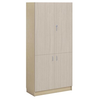 Norden FSC materialeskab 4 laminatlåger B100xD47xH210 birk