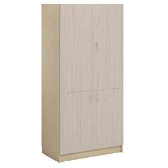 Norden FSC materialeskab 4 laminatlåger B100xD60xH210 birk