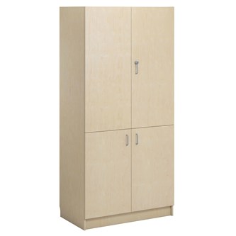 Norden FSC materialeskab 4 laminatlåger B100xD60xH210 birk