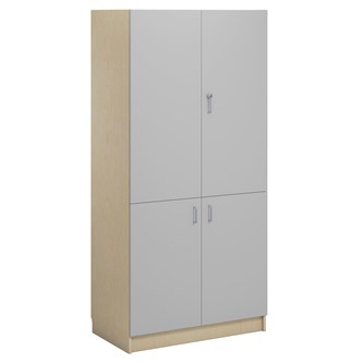 Norden FSC materialeskab 4 laminatlåger B100xD60xH210 birk