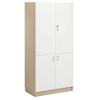 Norden FSC materialeskab 4 laminatlåger B100xD60xH210 birk