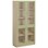 Norden FSC materialeskab 4 glas B100xD32xH210 birk
