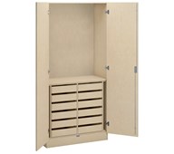 Norden materialeskab sløjd B100xD47xH210 birk