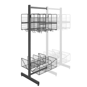 Wille 3-fag fritstående tilbygningsmodul 90 cm