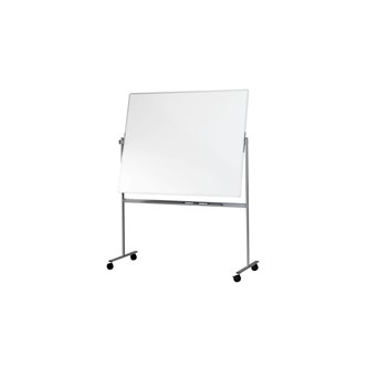 Svingtavle whiteboard på stativ 200x120 cm