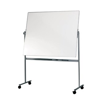 Svingtavle whiteboard på stativ 200x120 cm