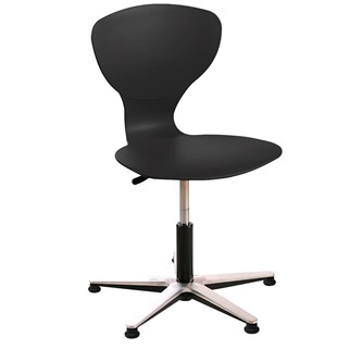 Secundo stol gas Medium alu sh 38-50 cm m/glidefødder