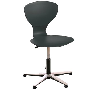 Secundo stol gas Medium alu sh 50-70 cm m/glidefødder