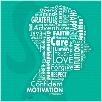 Lydabsorbent ord 110x110 cm