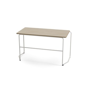 Fay bord HT 120x60 cm hvidt understel