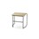 Fay bord HT 70x60 cm sort understel