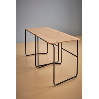 Fay bord HT 70x60 cm sort understel
