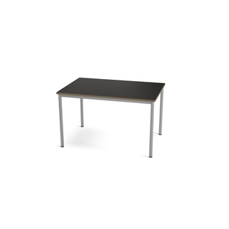 Multiflex bord X 120x80x72-88 cm sølv stel