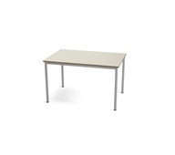 Multiflex bord X 120x80x90 cm sølv stel