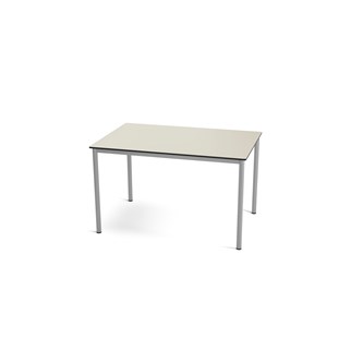Multiflex bord C 120x80x90 cm sølv stel