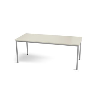Multiflex bord O 180x80x80 cm sølv stel