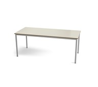 Multiflex bord X 180x80x90 cm sølv stel