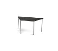 Multiflex Trapezbord C 140x70x70x72 cm sølv stel