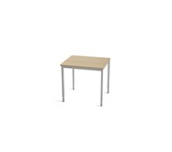 Helle bord silver O 70x60x57-69 cm