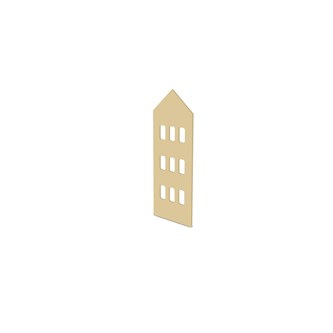 Fixa 2:3 låge facade 9 vinduer venstre