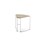 Fay bord HT 77x51 cm hvid