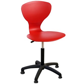 Secundo stol gas Large plast sh 50-70 cm m/glidefødder