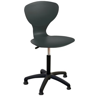 Secundo stol gas Large plast sh 50-70 cm m/glidefødder