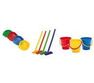 Spandesæt med river og sier