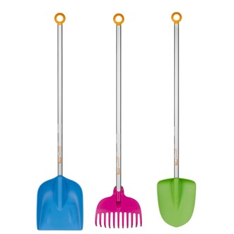 Fiskars My first skovl, rive og spade
