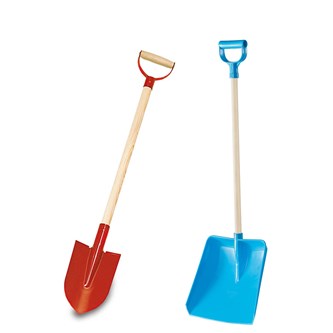 Haveredskaber - Juniorspade og junior sneskovl
