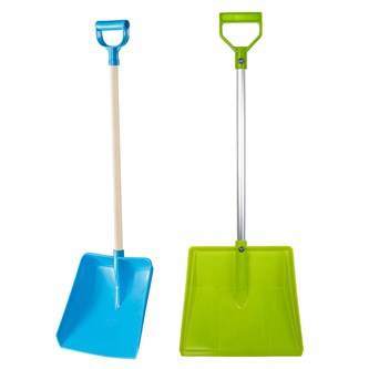 Haveredskaber - Sneskovl m/aluskaft og sneskovl til børn