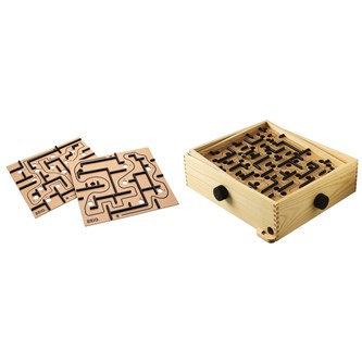 BRIO labyrintspil inkl. ekstra labyrintplader