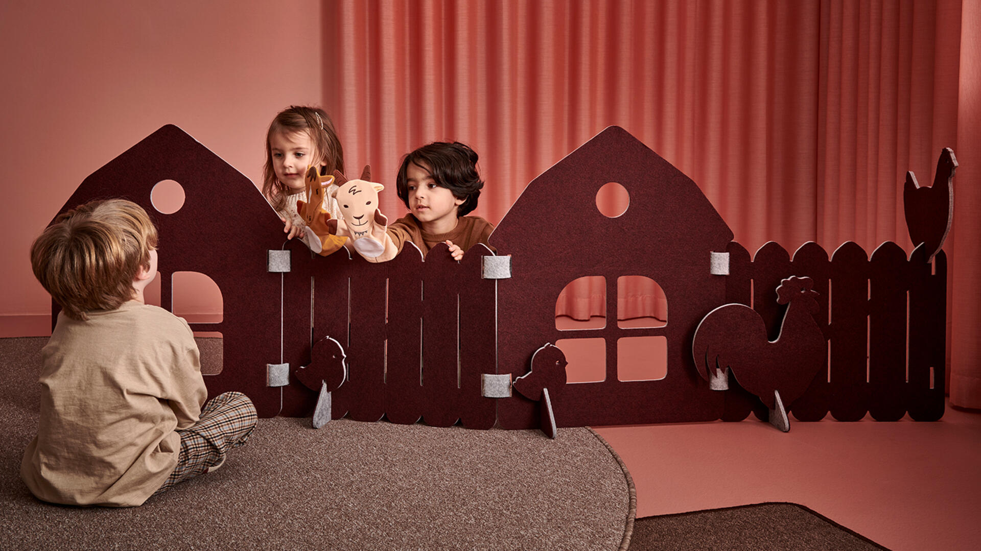 Legeskærme og paneler