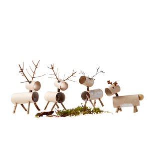 Rensdyr af papruller